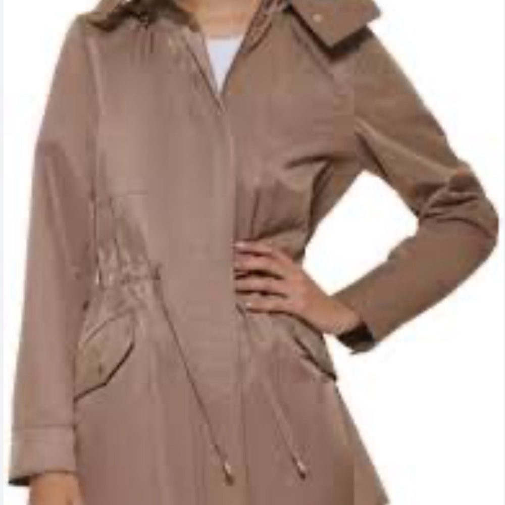 Cole haan rain coat new